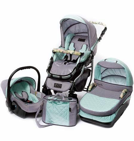 Коляска модуль D.P.G Carino Pastel 3 в 1 color