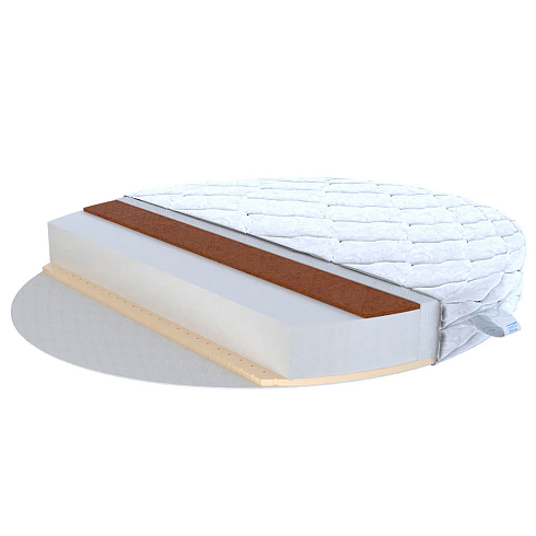 Детский овальный матрас Nuovita Peloso 125х75х12 см