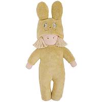 Кукла тряпичная Девочка в костюме кролика 22 см.