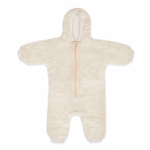 Комбинезон вязанный, состав: пряжа 100% акрил, внутри на подкладке из 100% хлопка