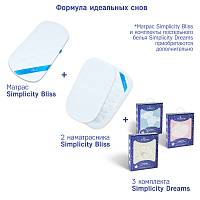 Наматрасник Simplicity водонепроницаемый махровый натяжной
