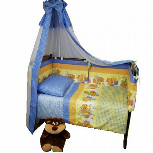 34.11 Комплект в кроватку 3 пр.  Сдобина