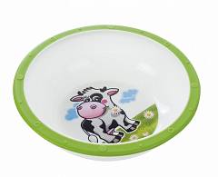 Миска пластиковая Little cow, 4+ , цвет
