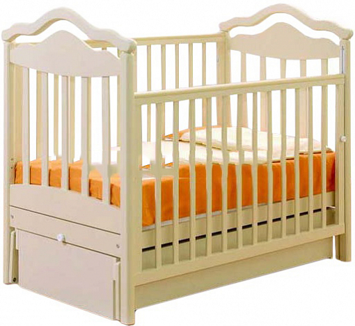 Кровать детская К-2005-4м "Анжелика" маятник  поперечный