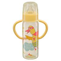 Бутылочка  для кормления с ручками и силиконовой соской "BABY BOTTLE"(72шт./12шт.)