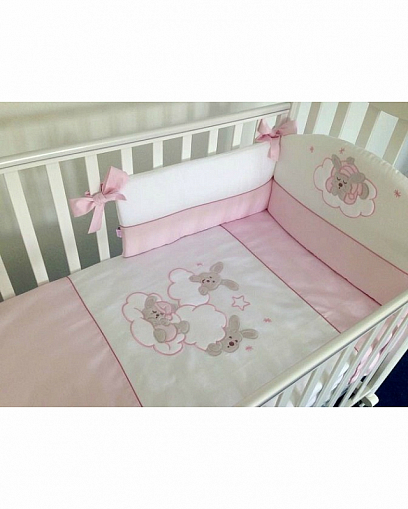 Комплект в кроватку 6 предметов Sestetto high long (+ удлинитель) ETOILE BRILLIANTE